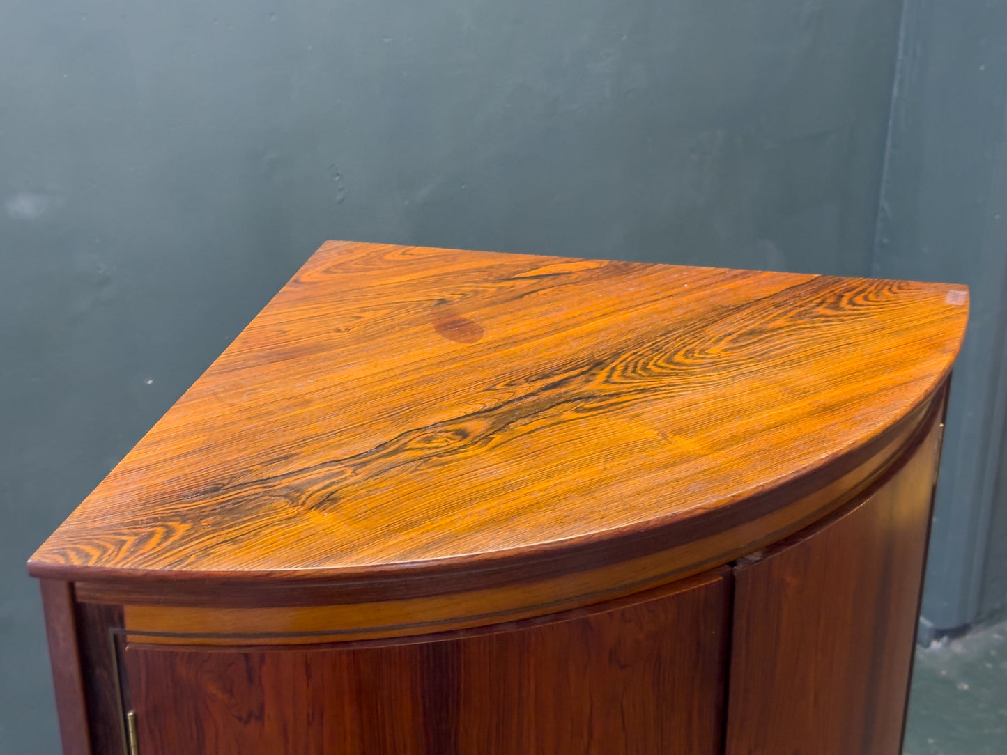Rosewood Corner Cabinet