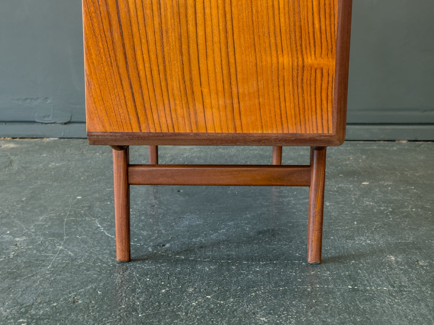 Wide Teak Chest of Drawers by Vordingborg Møbelfabrik