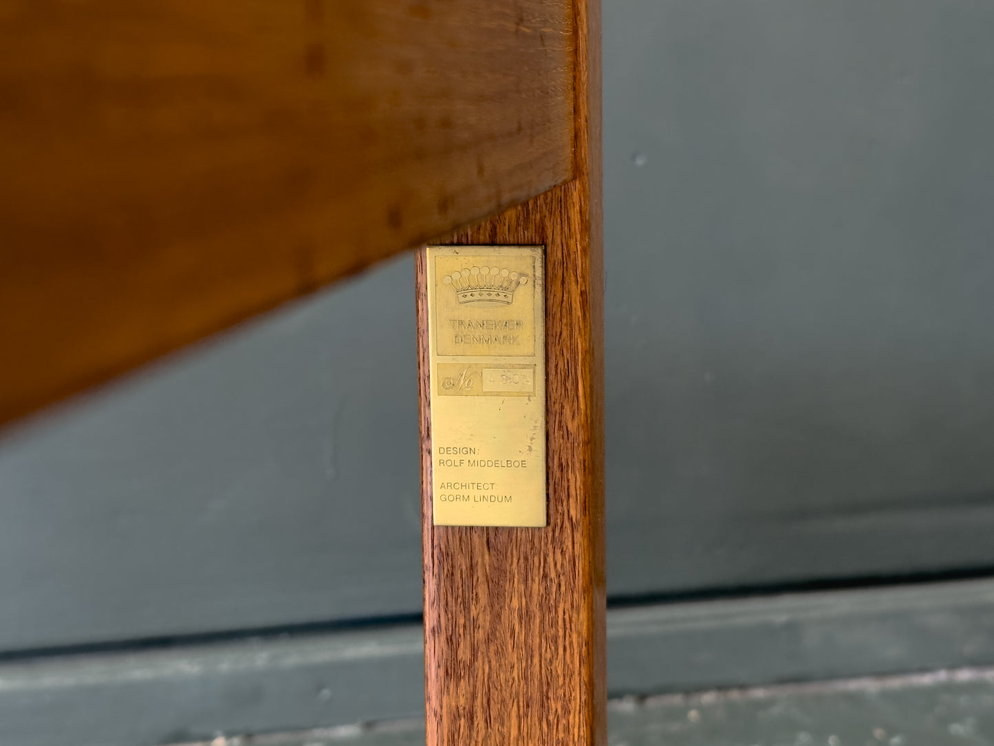 Teak Mosaic Coffee Table by Rolf Middelboe & Gorm Lindum for Tranekær Furniture