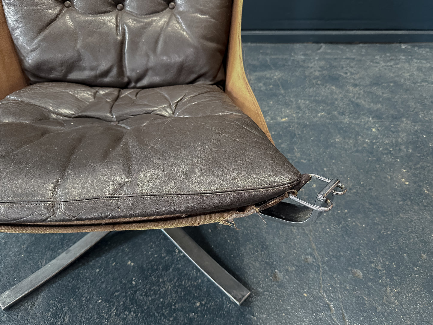 Chrome falcon by Sigurd Resell