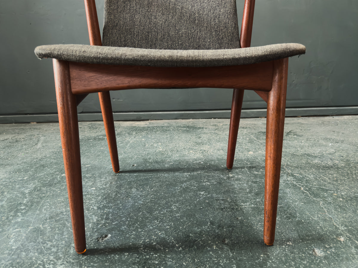 Teak armchair by Hans Olsen for Bramin Møbler
