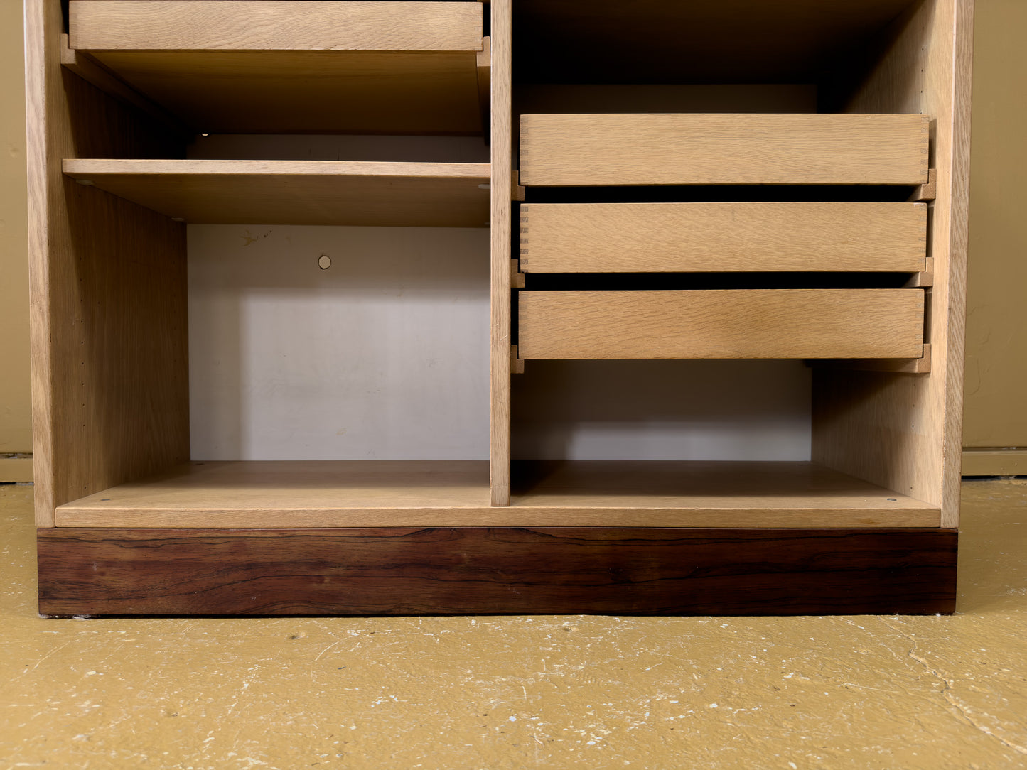 Bookcase with drawers