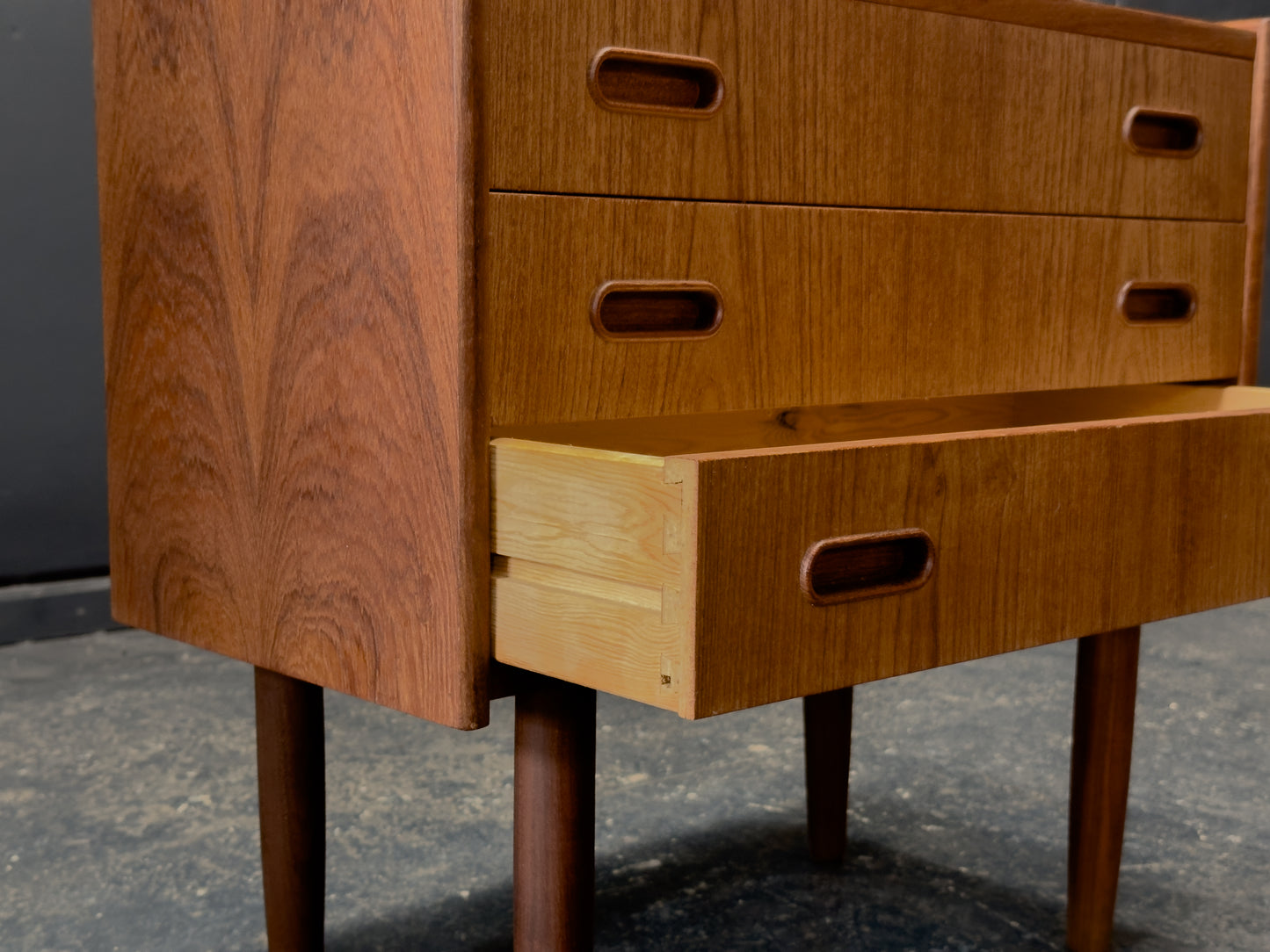 Small Teak Chest of Drawers