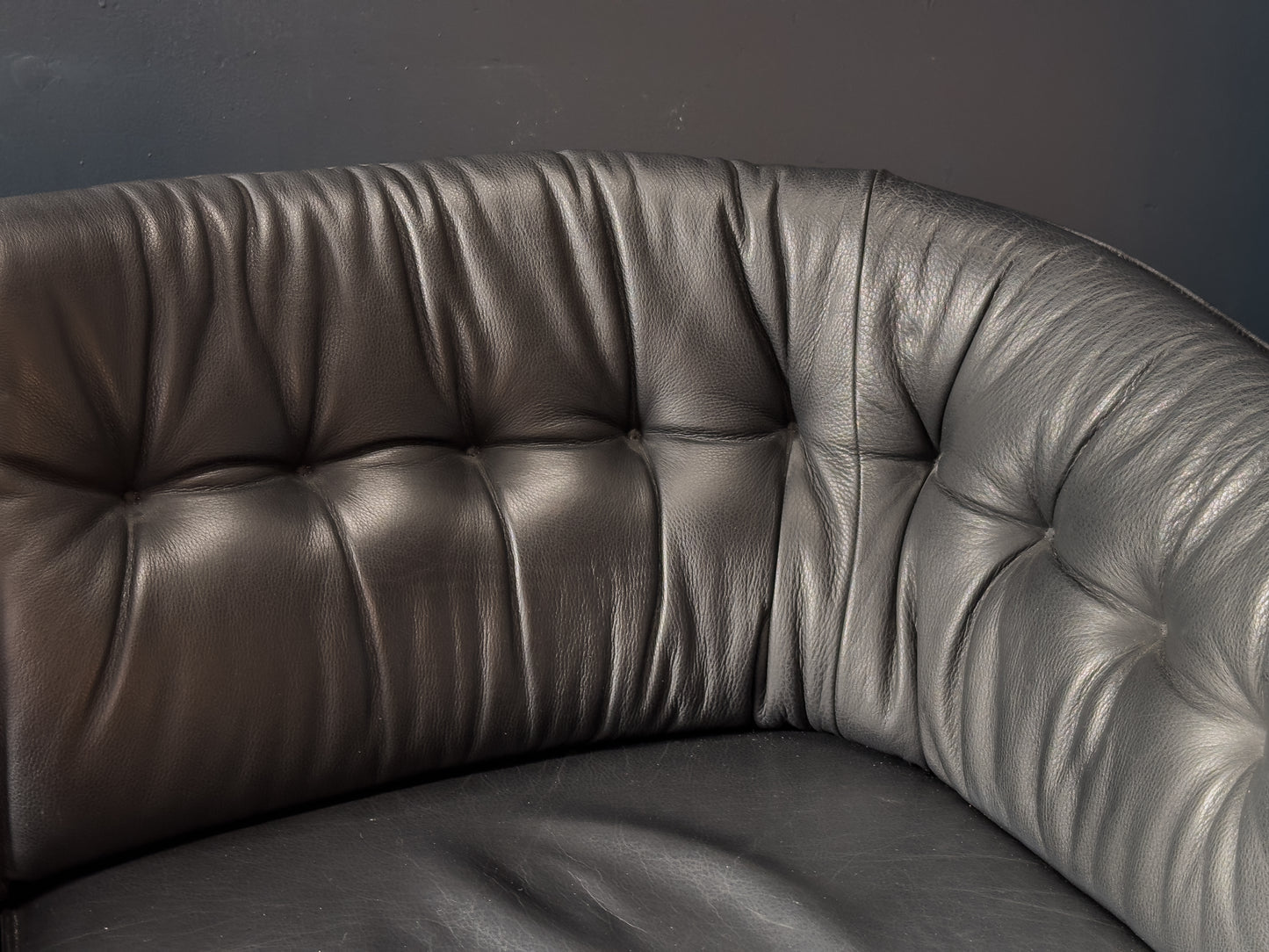 Nielaus Møbler Leather Two Seater Sofa
