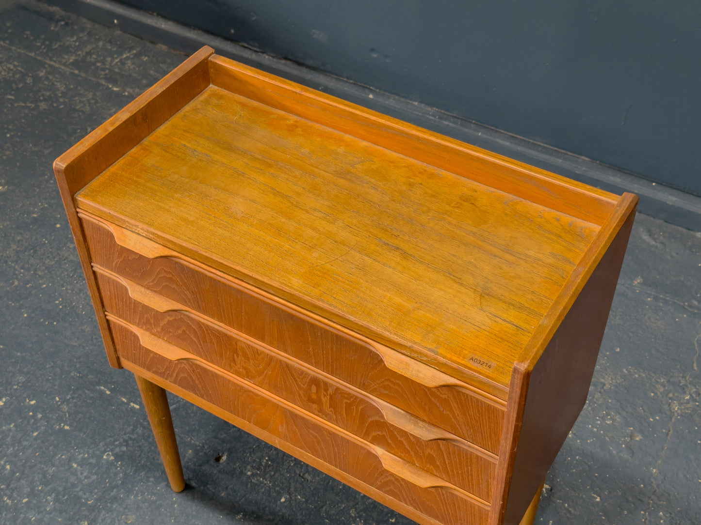 Small Teak Chest of Drawers