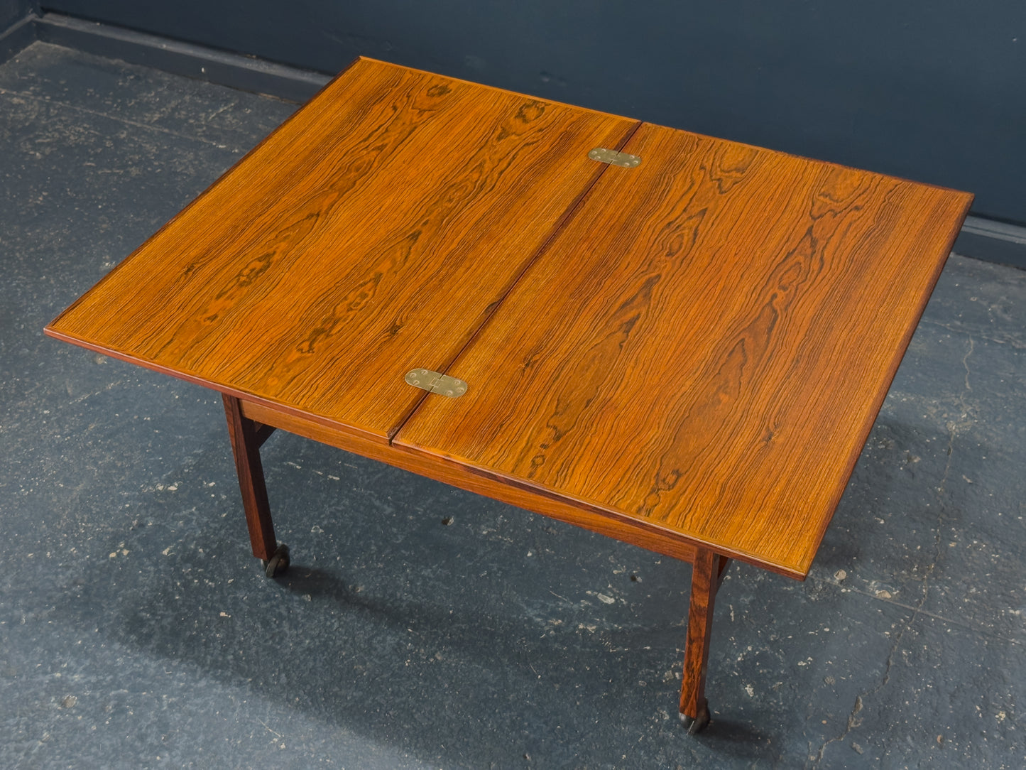 Rosewood Folding Trolley