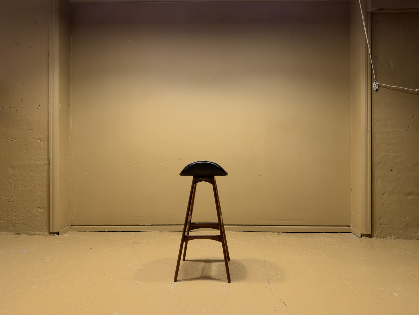 Erik Buch Model 61 Teak Barstool