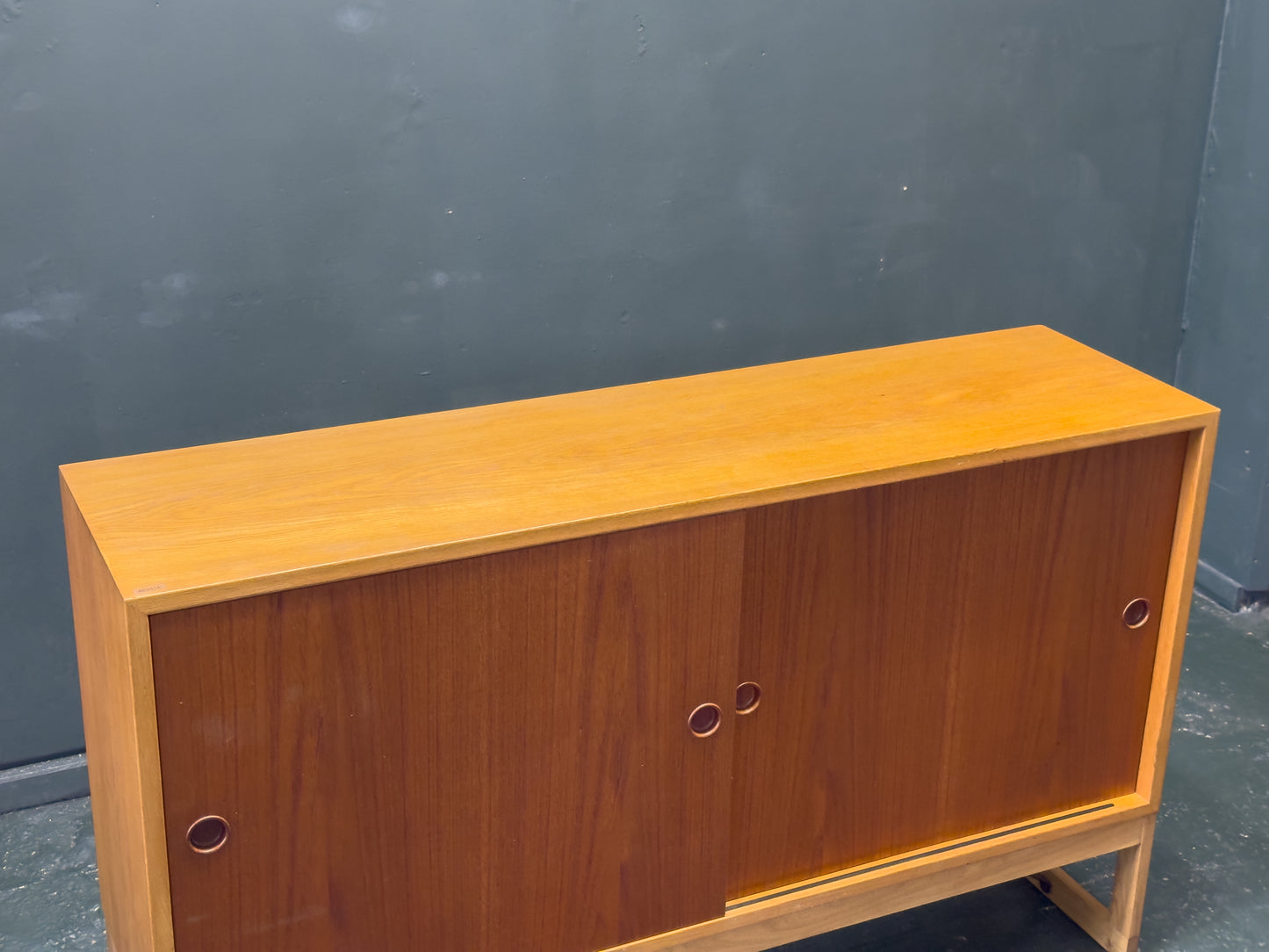 Oak and Teak Børge Mogensen Sideboard