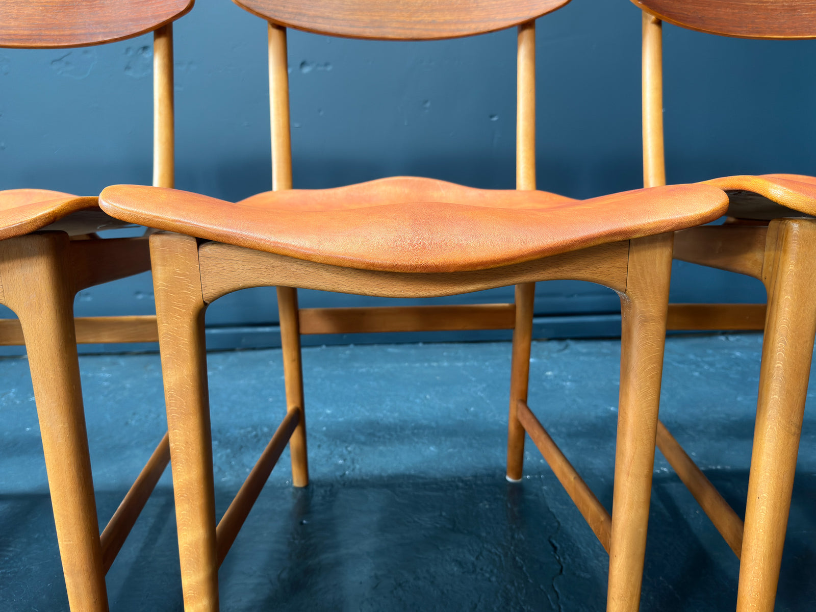 Set of 4 Sculptural Chairs