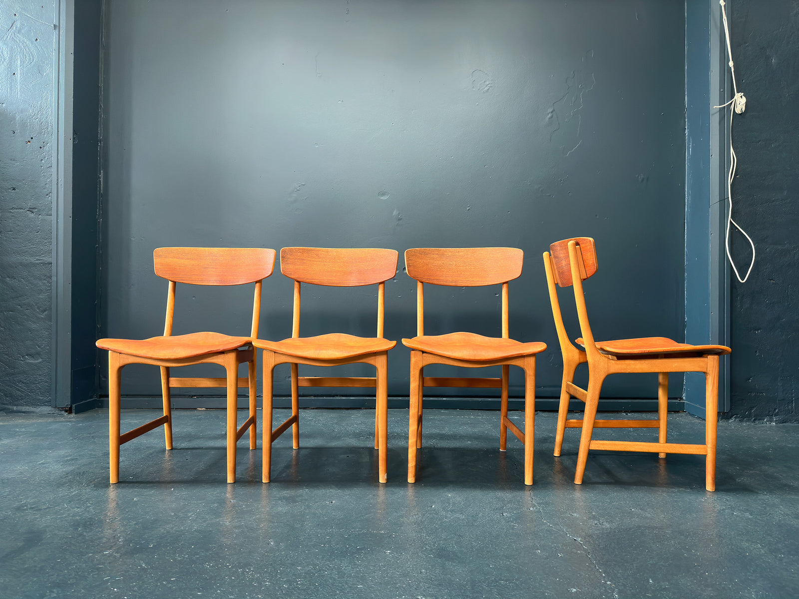 Set of 4 Sculptural Chairs