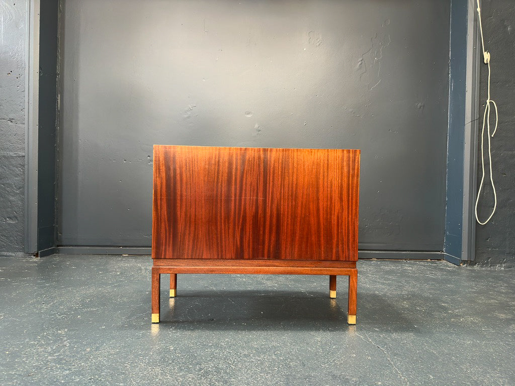 Mahogany Tambour Cabinet