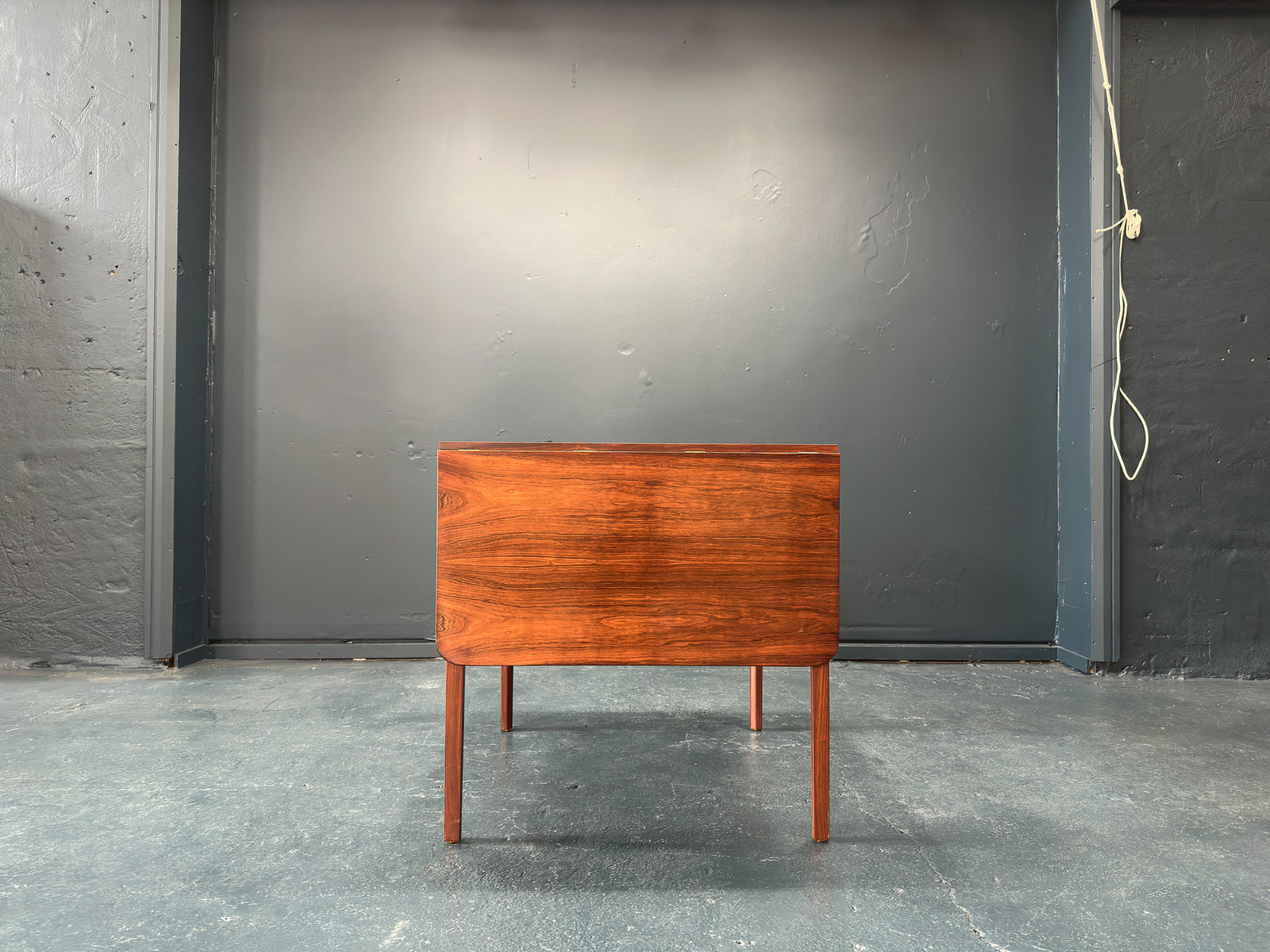 Ole Wanscher Rosewood Drop Leaf Dining Table