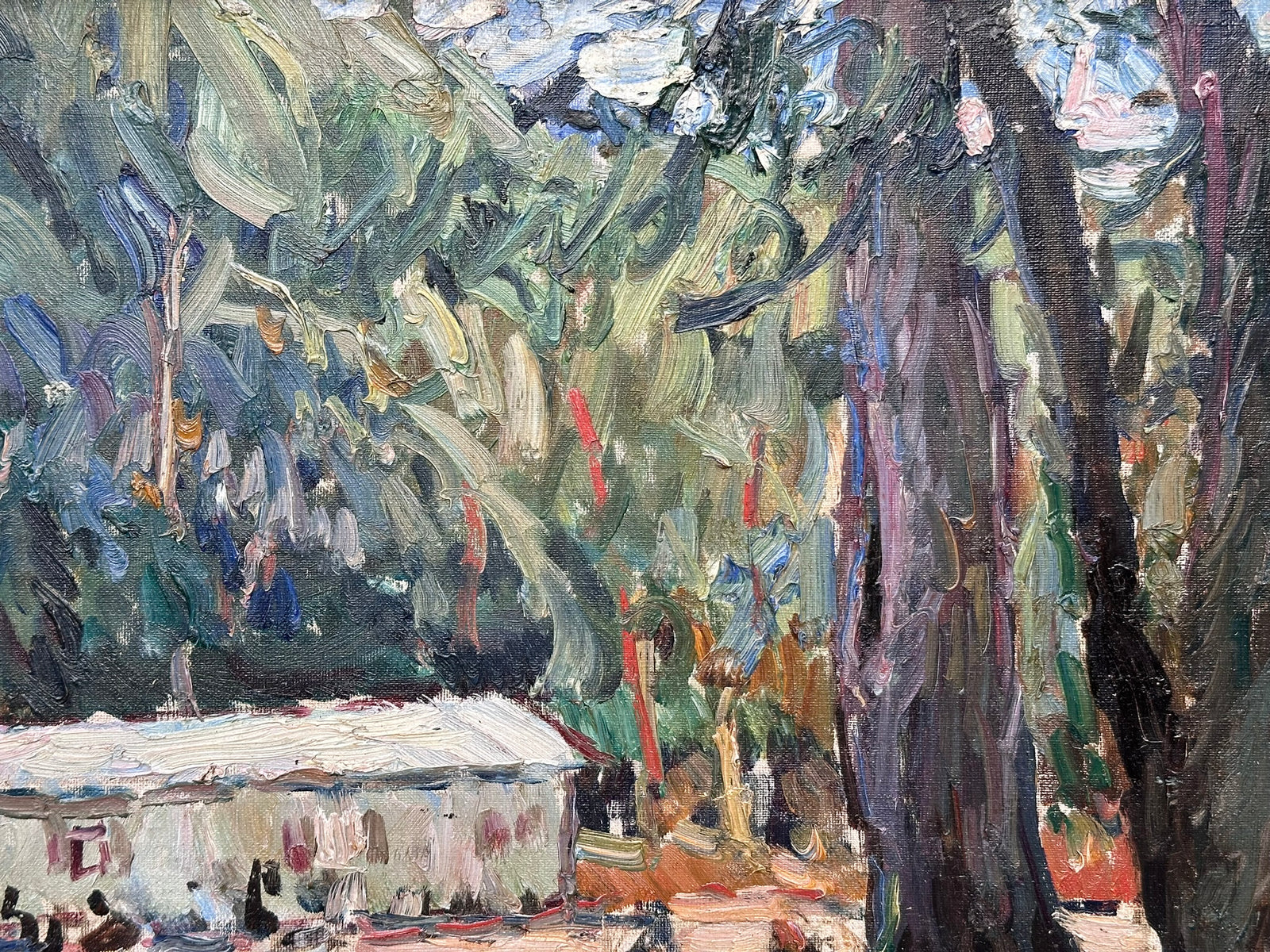 Painting by Ragnar Nyberg