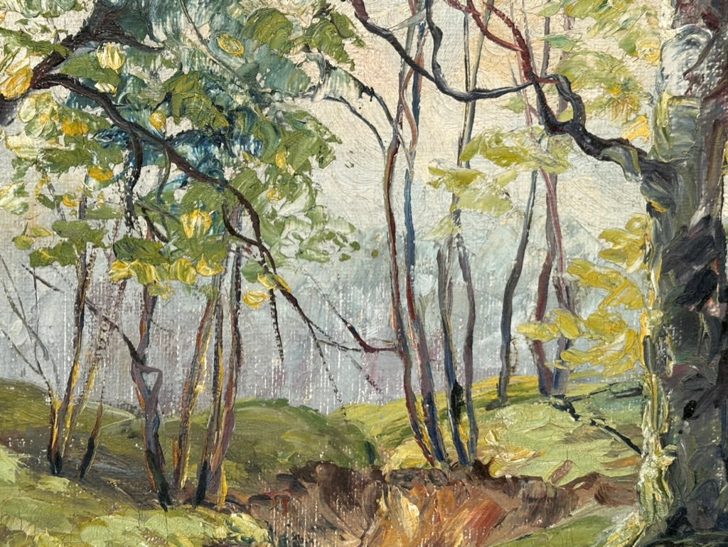 Painting of a Forest