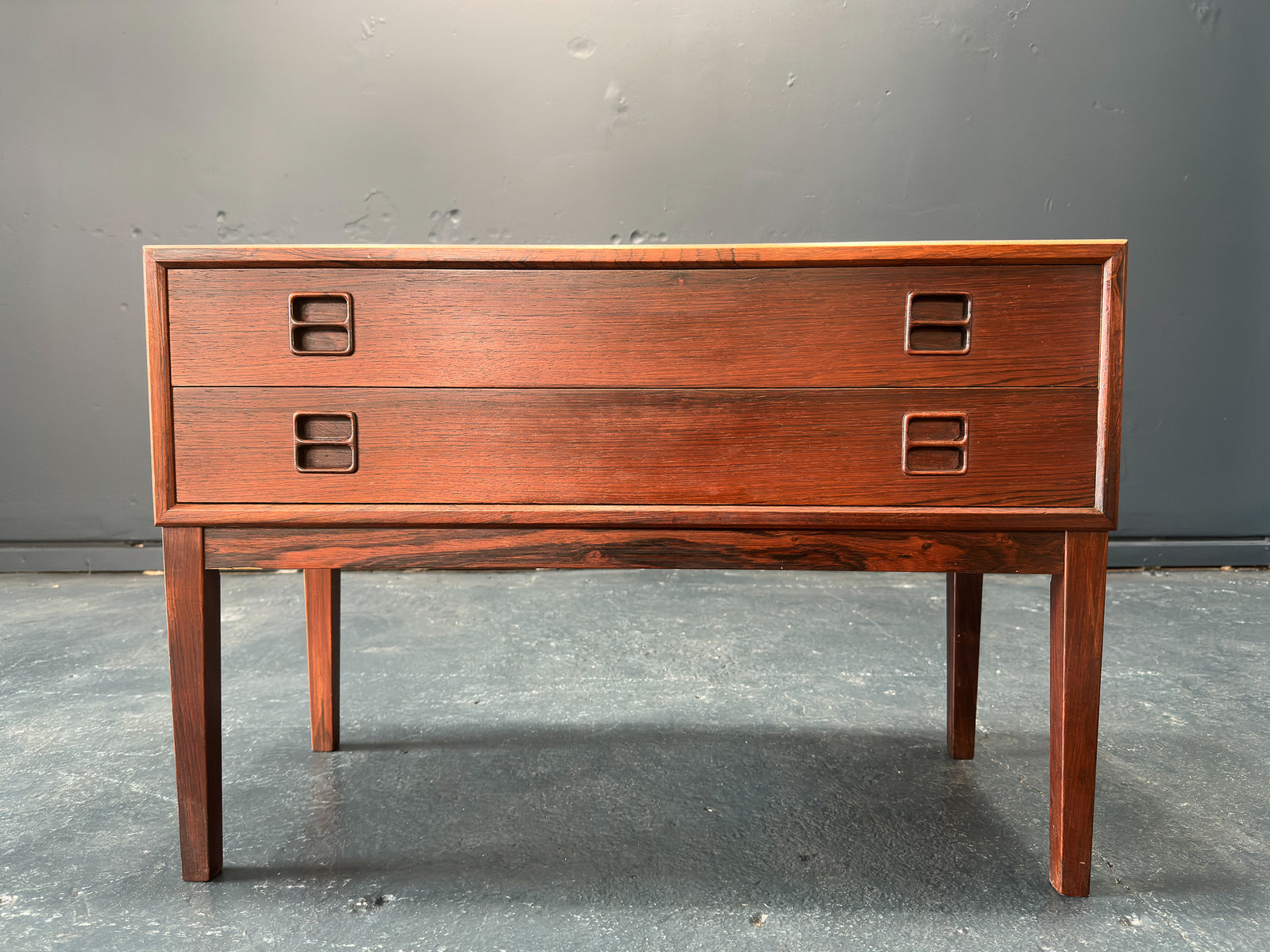 Small Rosewood Chest of Drawers