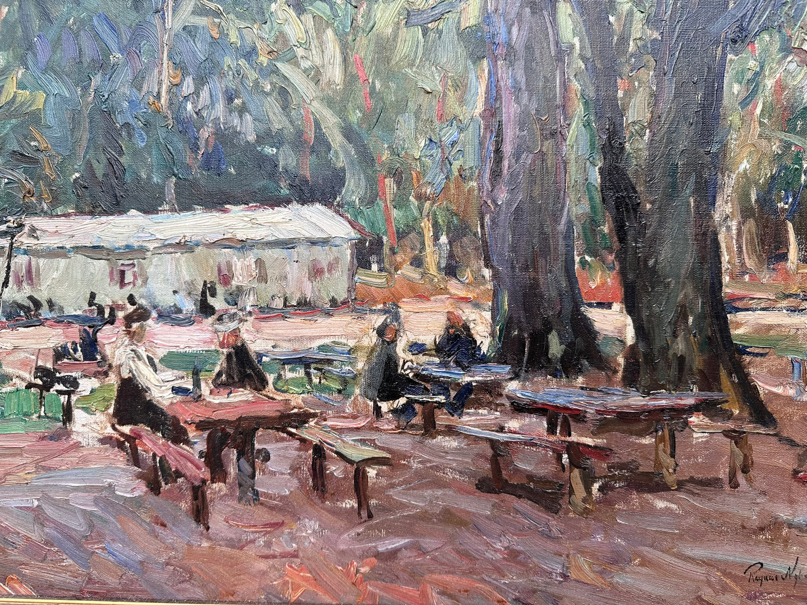 Painting by Ragnar Nyberg