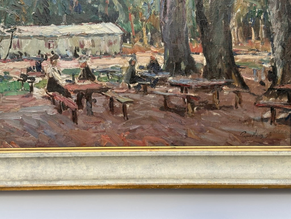 Painting by Ragnar Nyberg