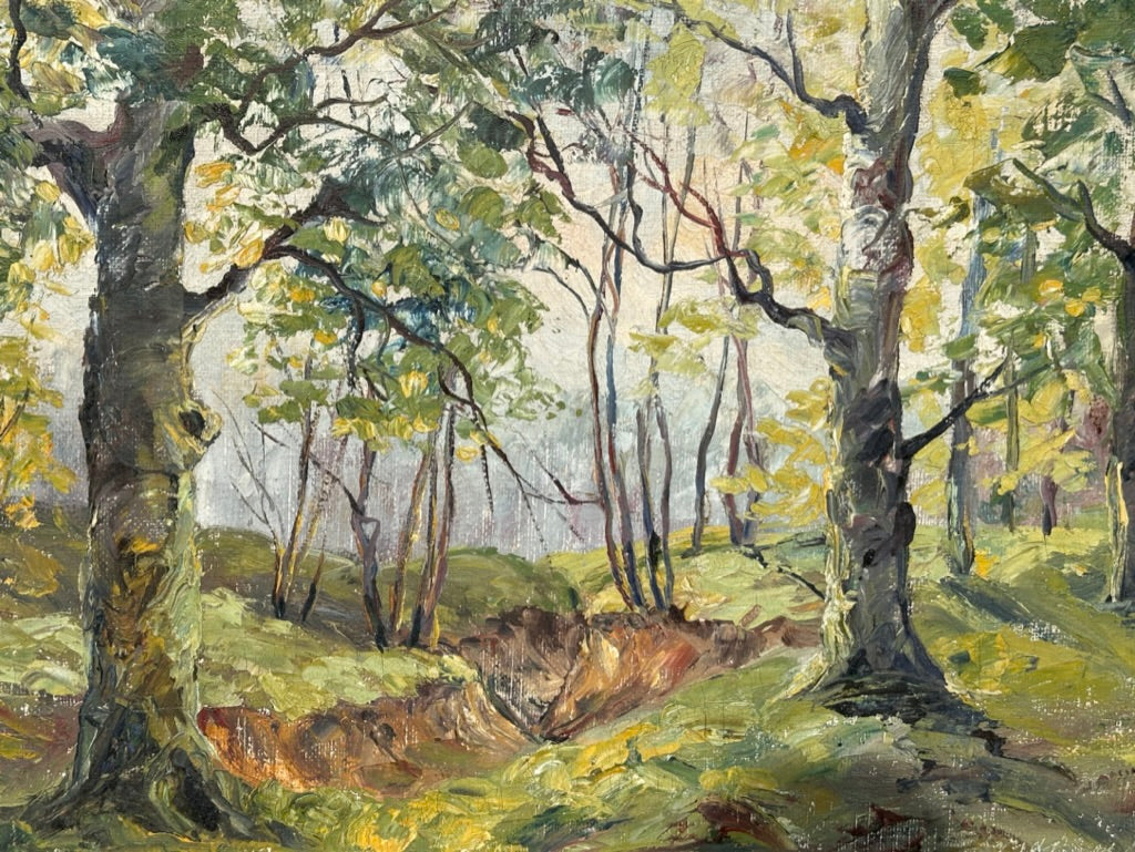 Painting of a Forest