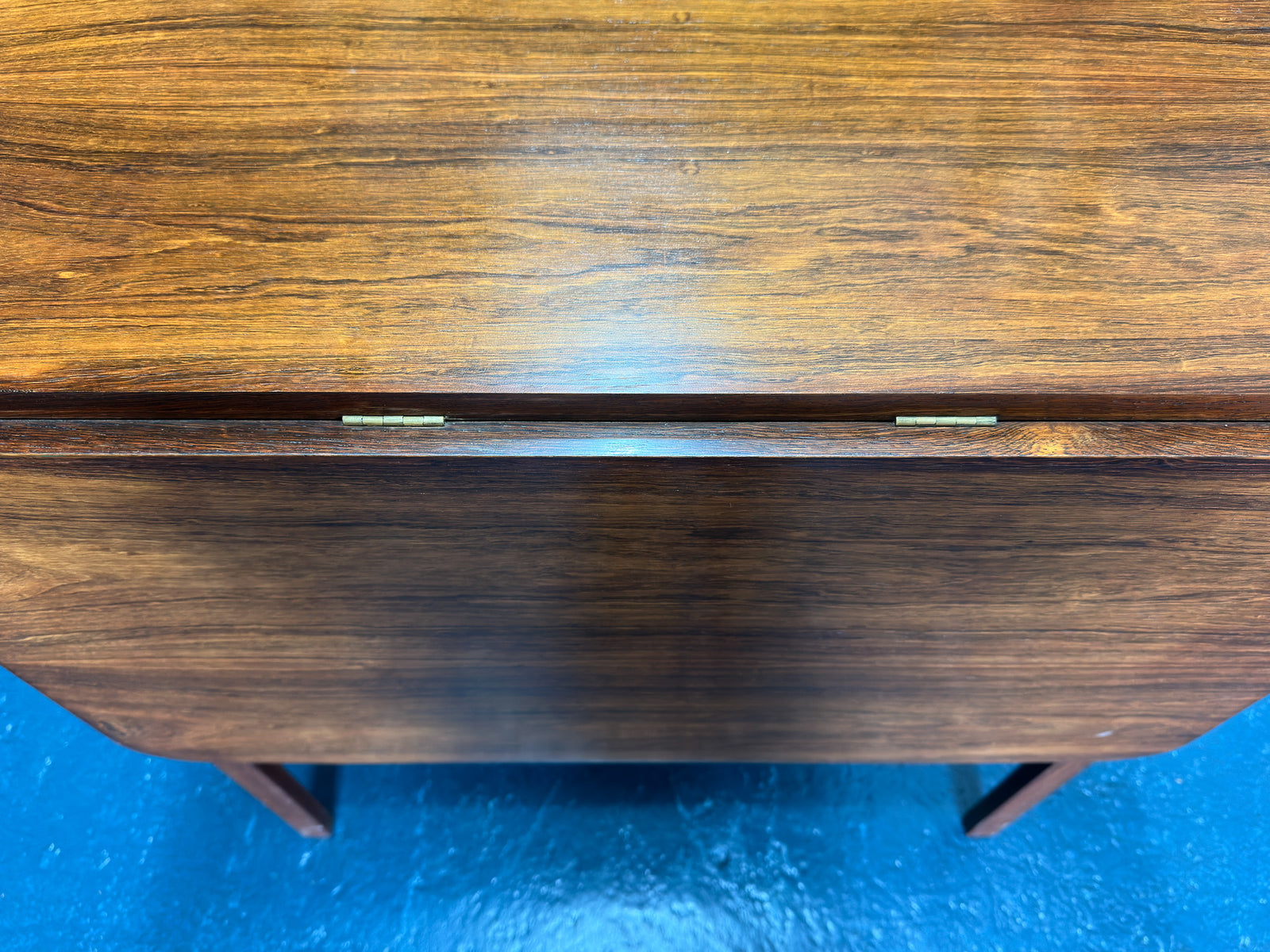 Ole Wanscher Rosewood Drop Leaf Dining Table