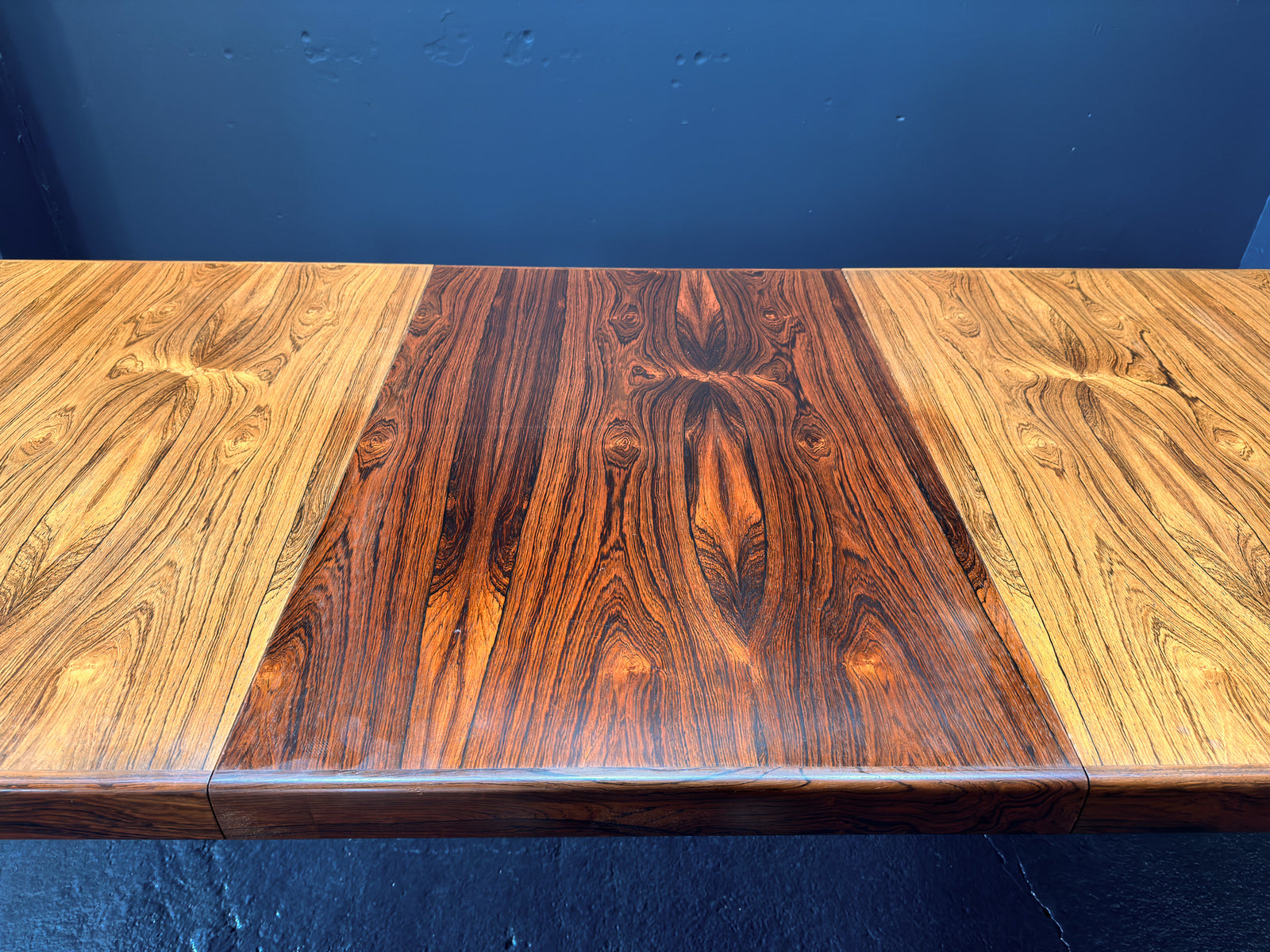 H.W Klein Rosewood Extendable Dining Table