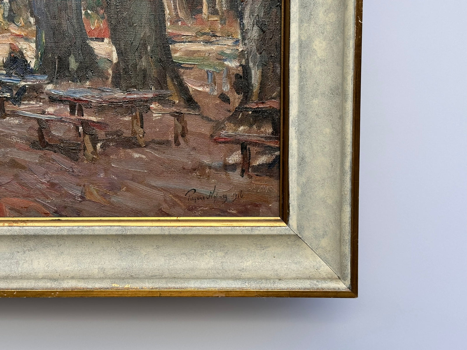 Painting by Ragnar Nyberg