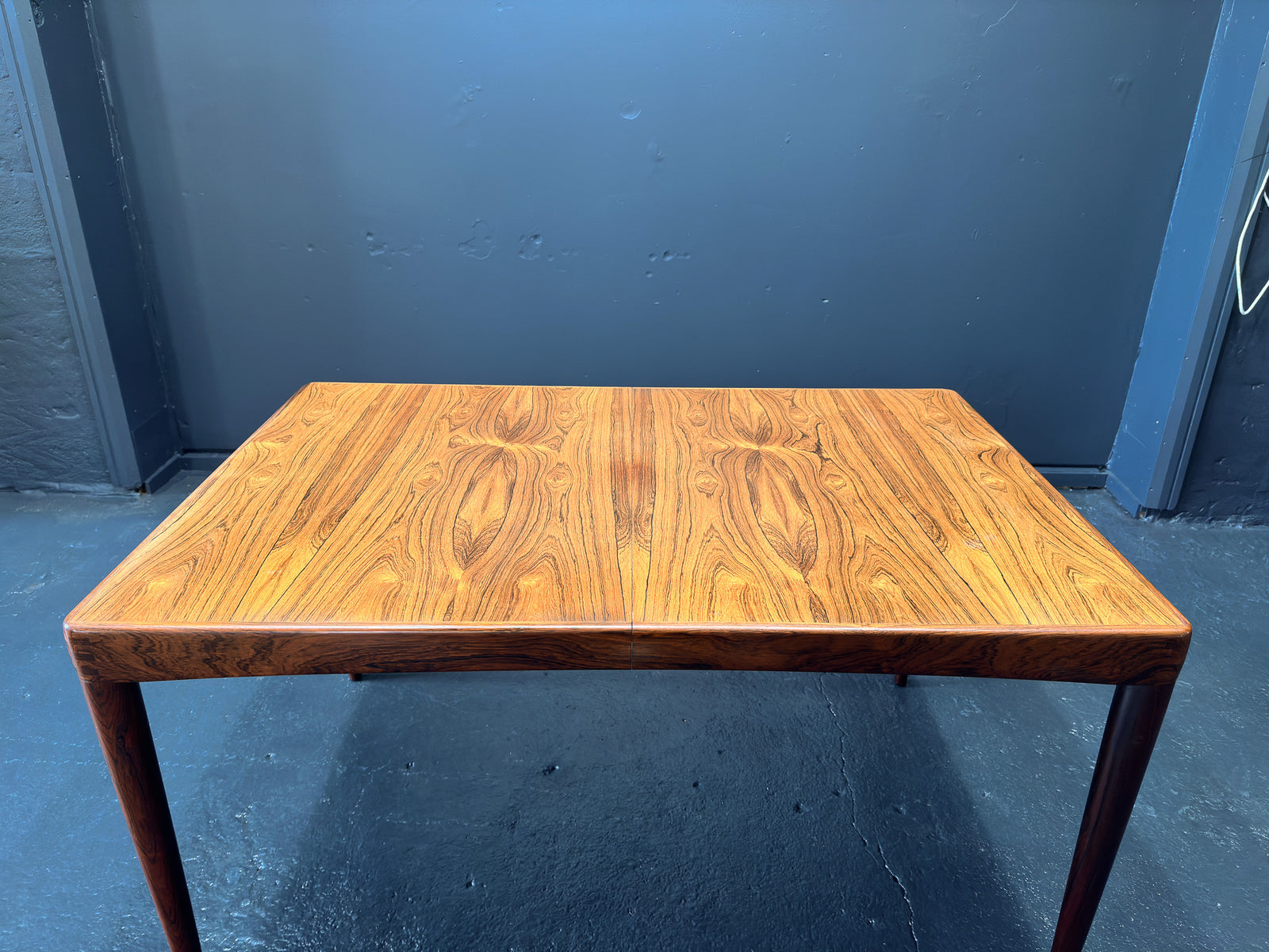 H.W Klein Rosewood Extendable Dining Table