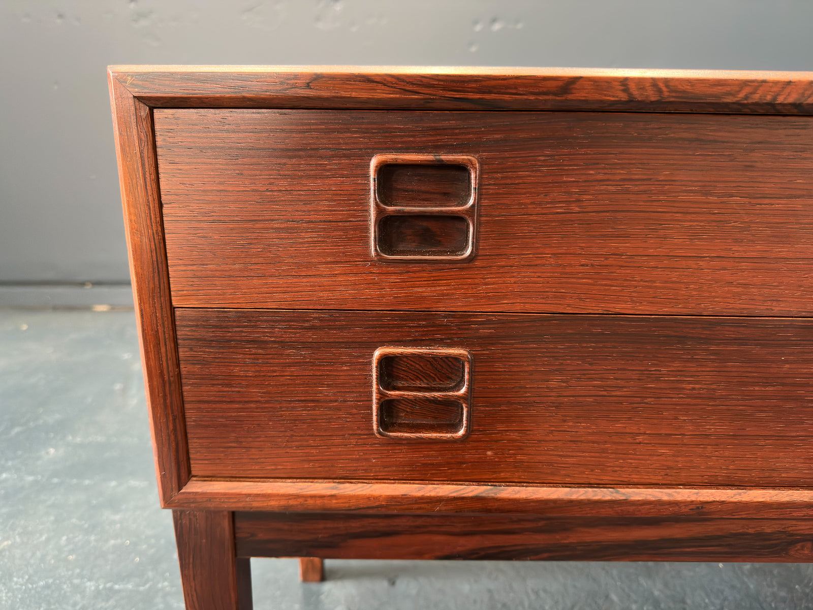 Small Rosewood Chest of Drawers