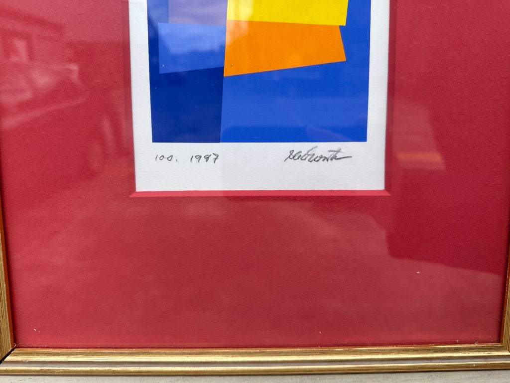Ib Geertsen Lithograph