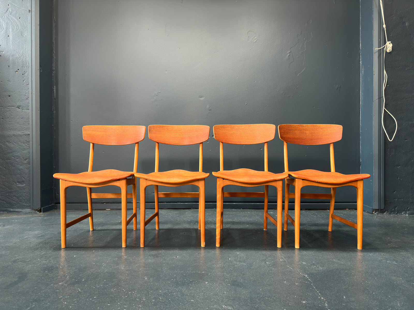 Set of 4 Sculptural Chairs