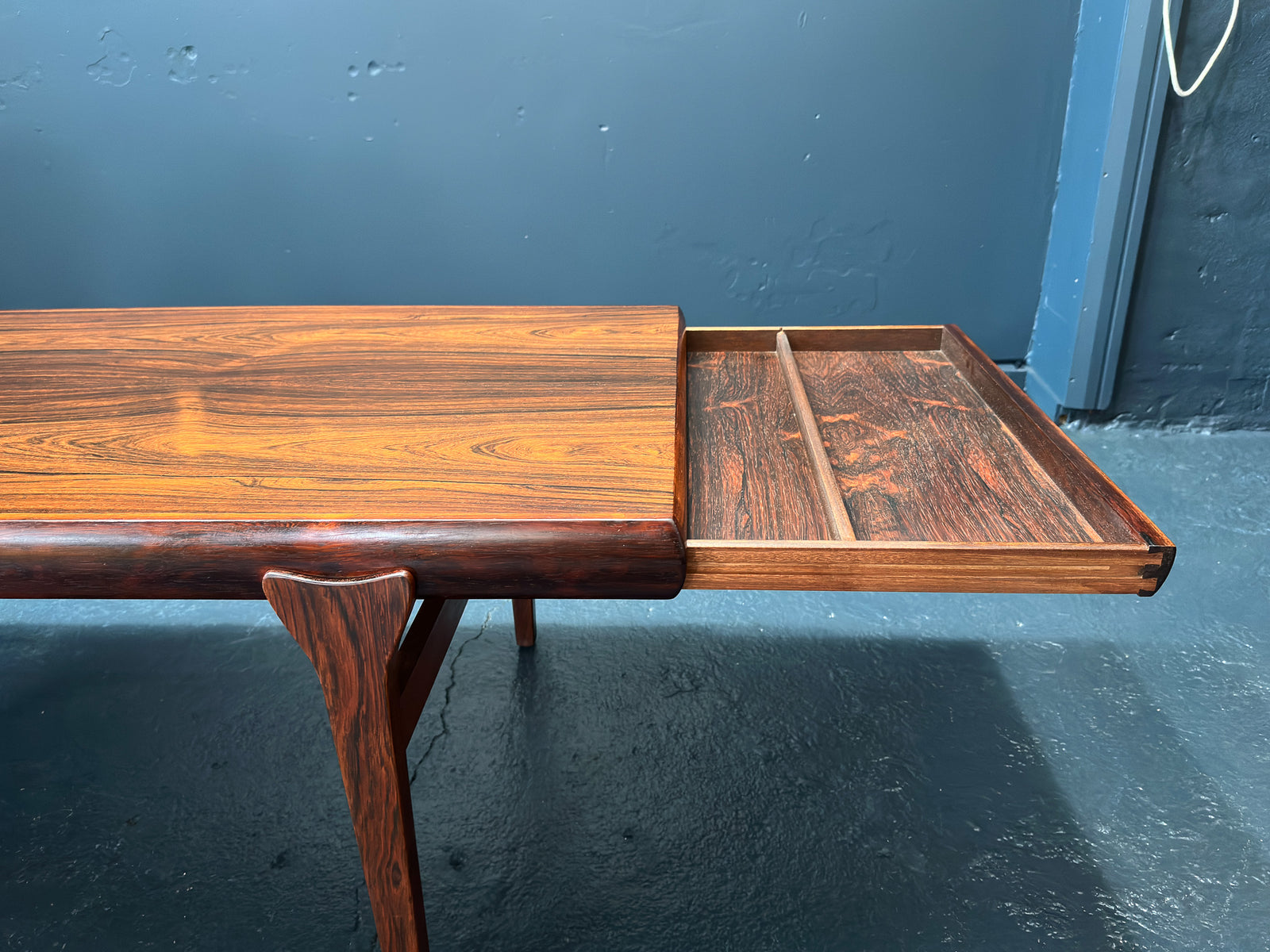 Johannes Andersen Extendable Rosewood Coffee Table