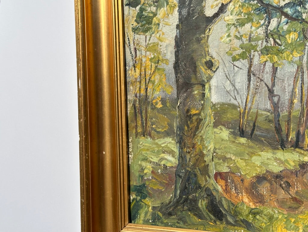 Painting of a Forest