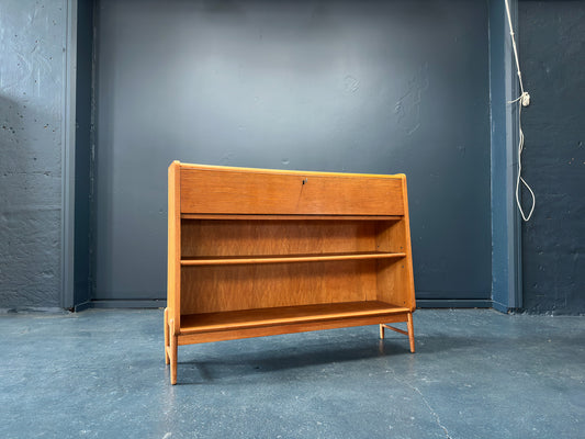 Bookcase with Writing Desk
