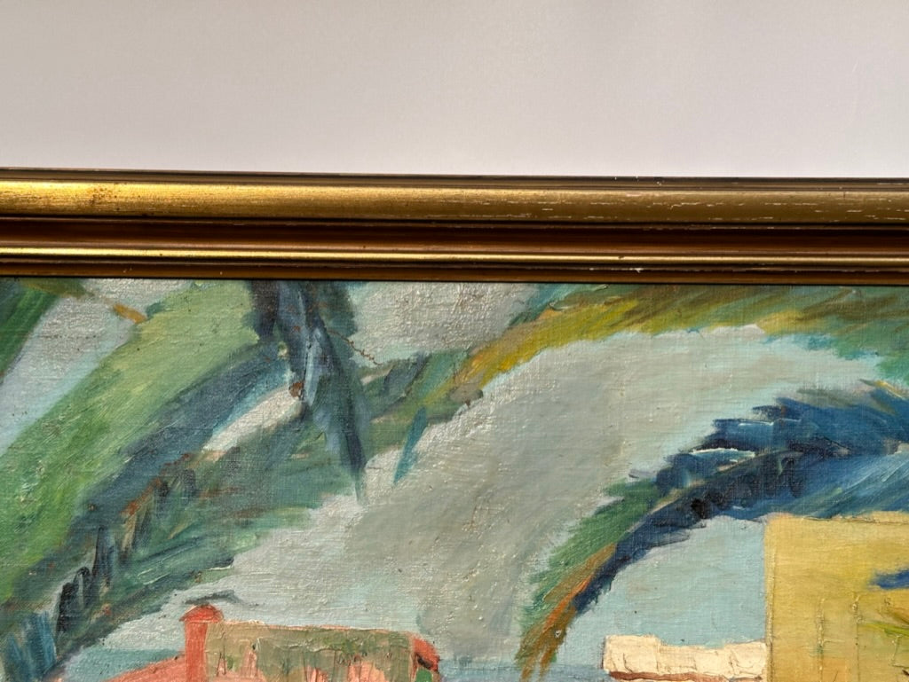 Painting of Tropical Town