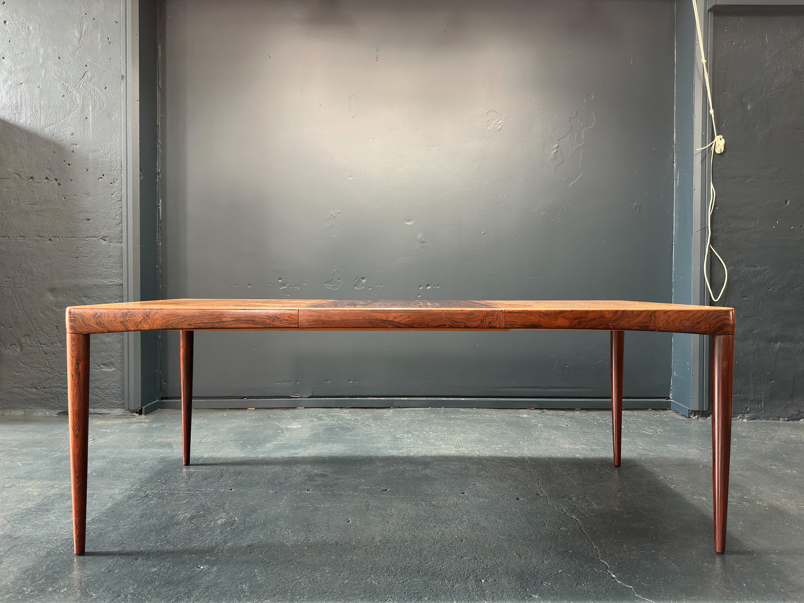H.W Klein Rosewood Extendable Dining Table