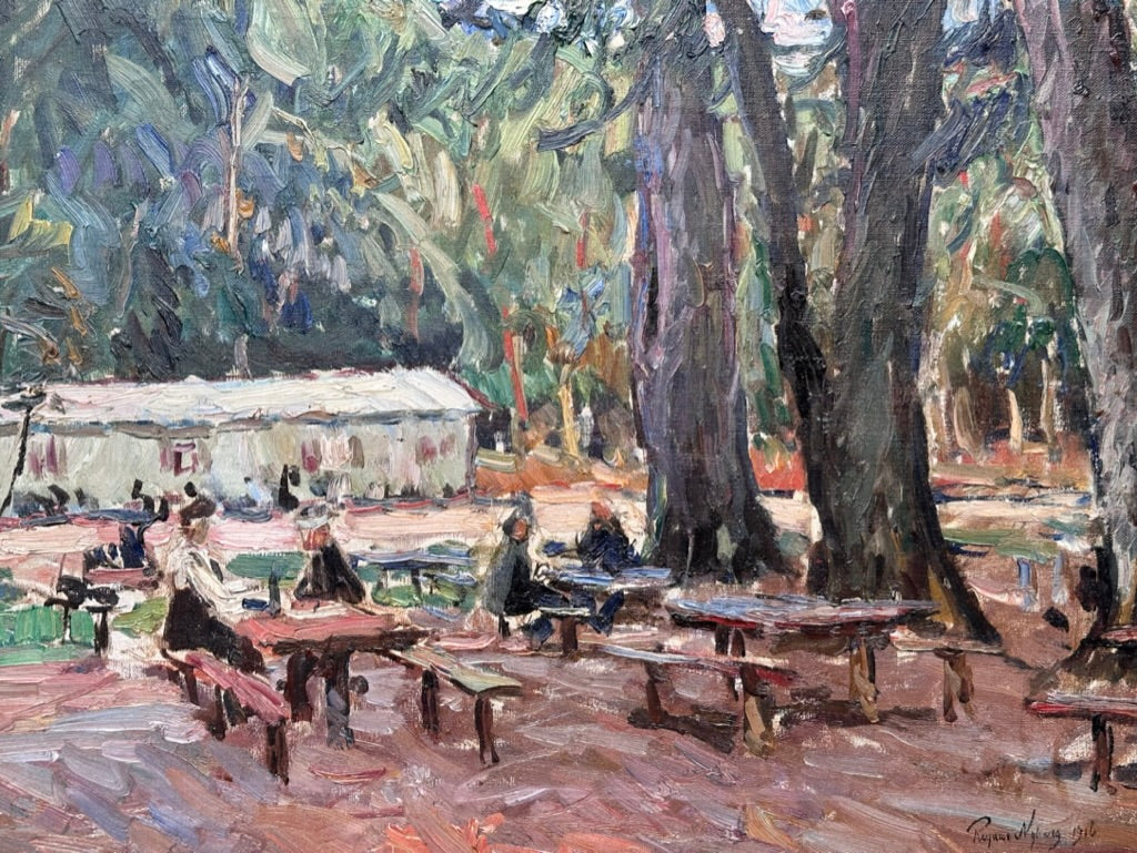Painting by Ragnar Nyberg