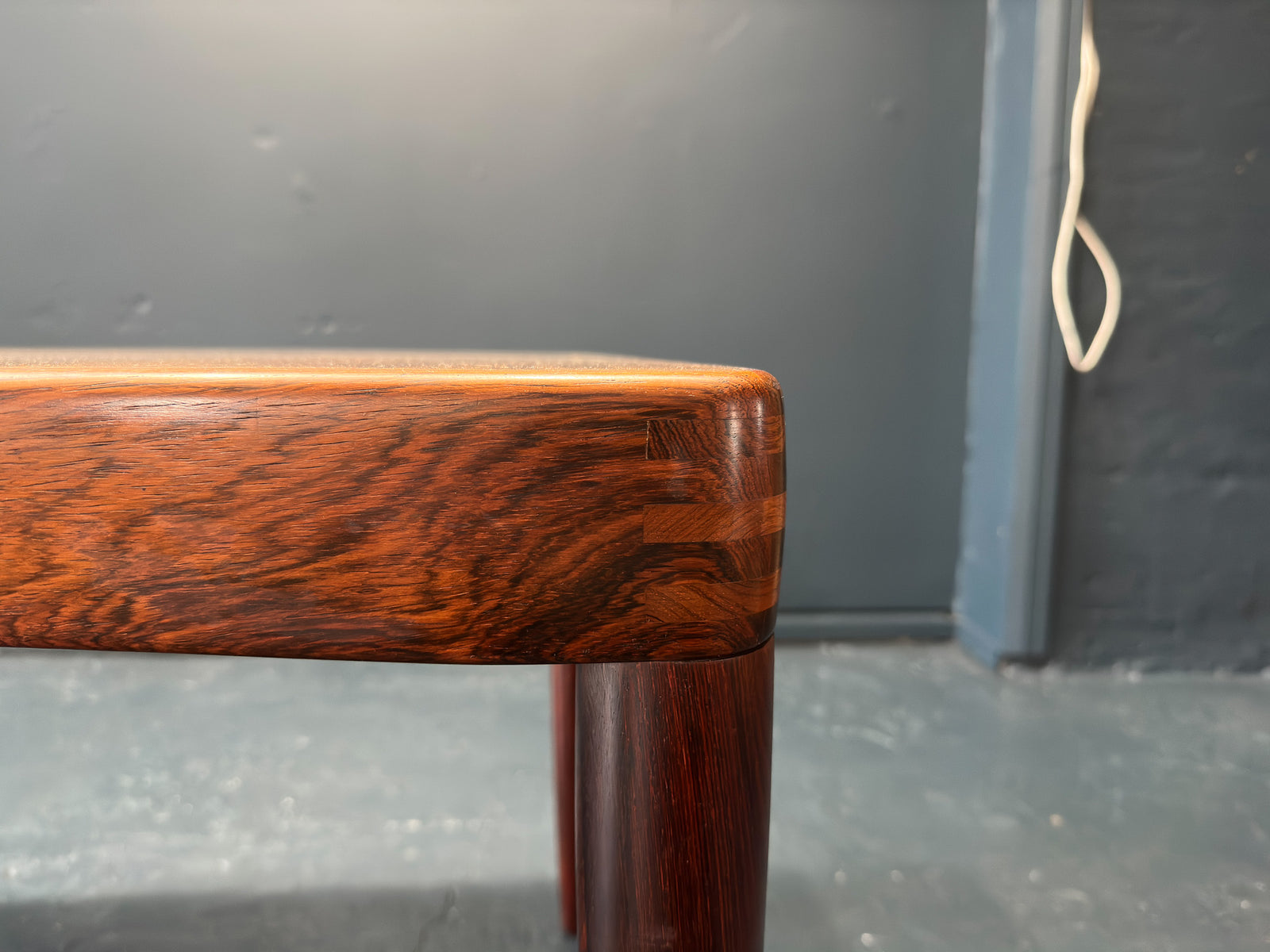 H.W Klein Rosewood Extendable Dining Table