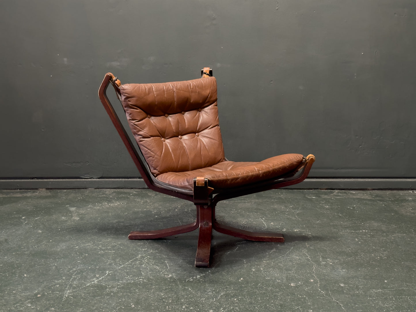 Brown Leather Falcon