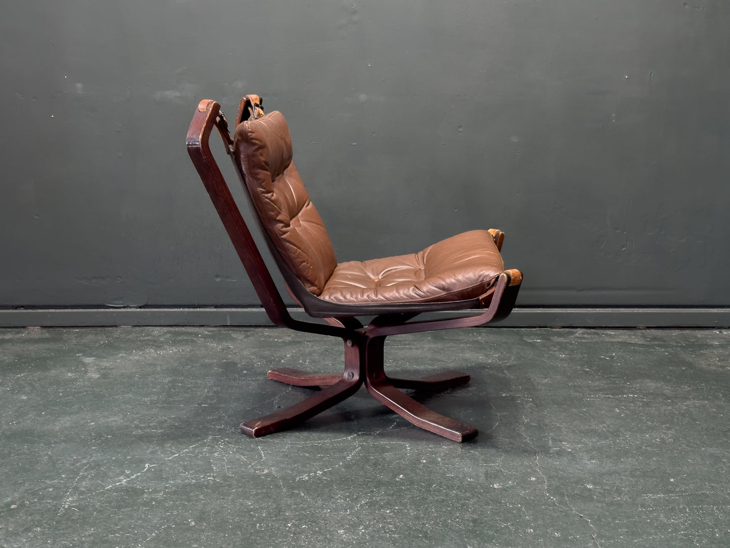 Brown Leather Falcon