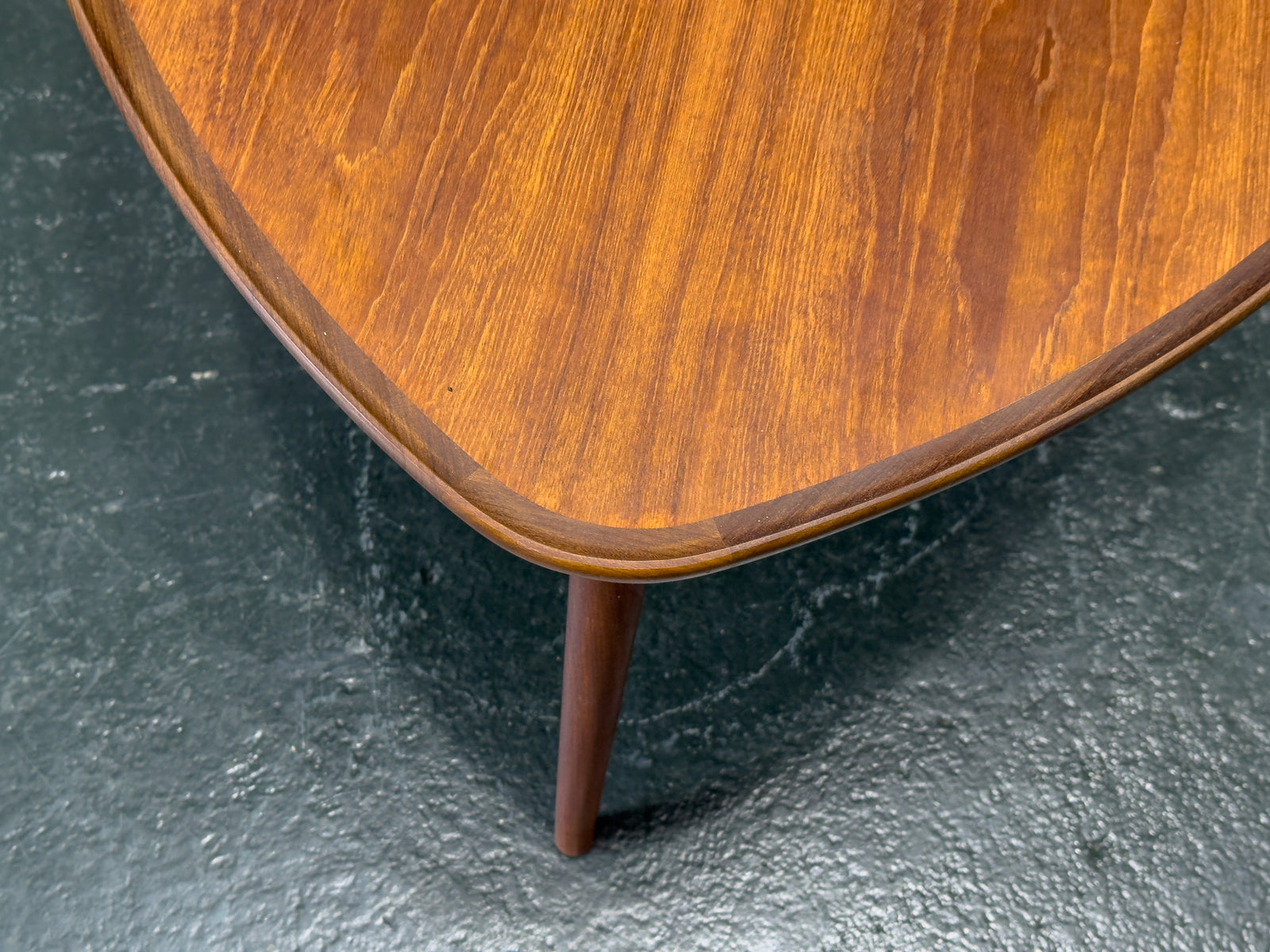 Triangle Teak Coffee Table