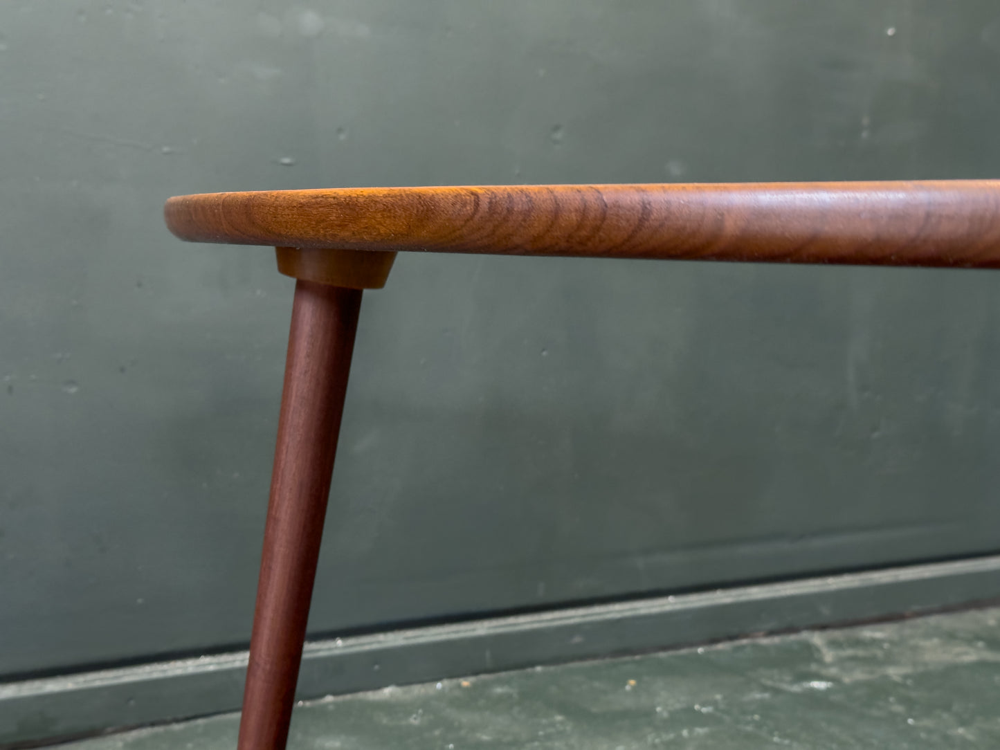 Triangle Teak Coffee Table