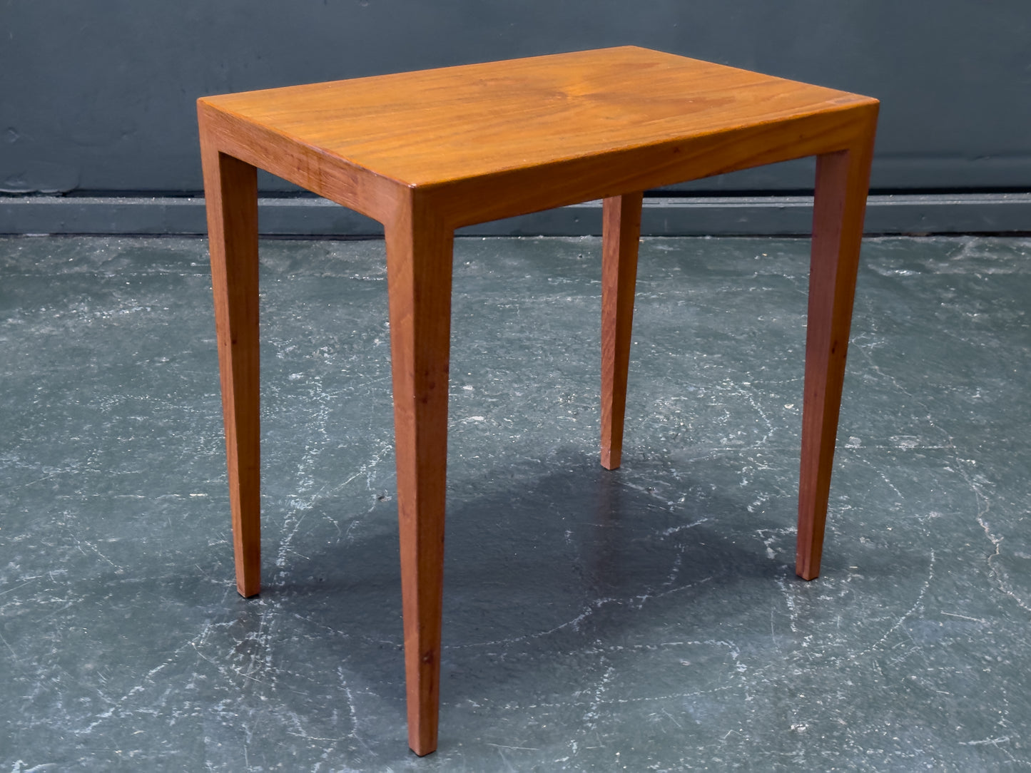 Teak Haslev Side Table