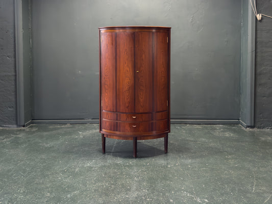 Rosewood Corner Cabinet