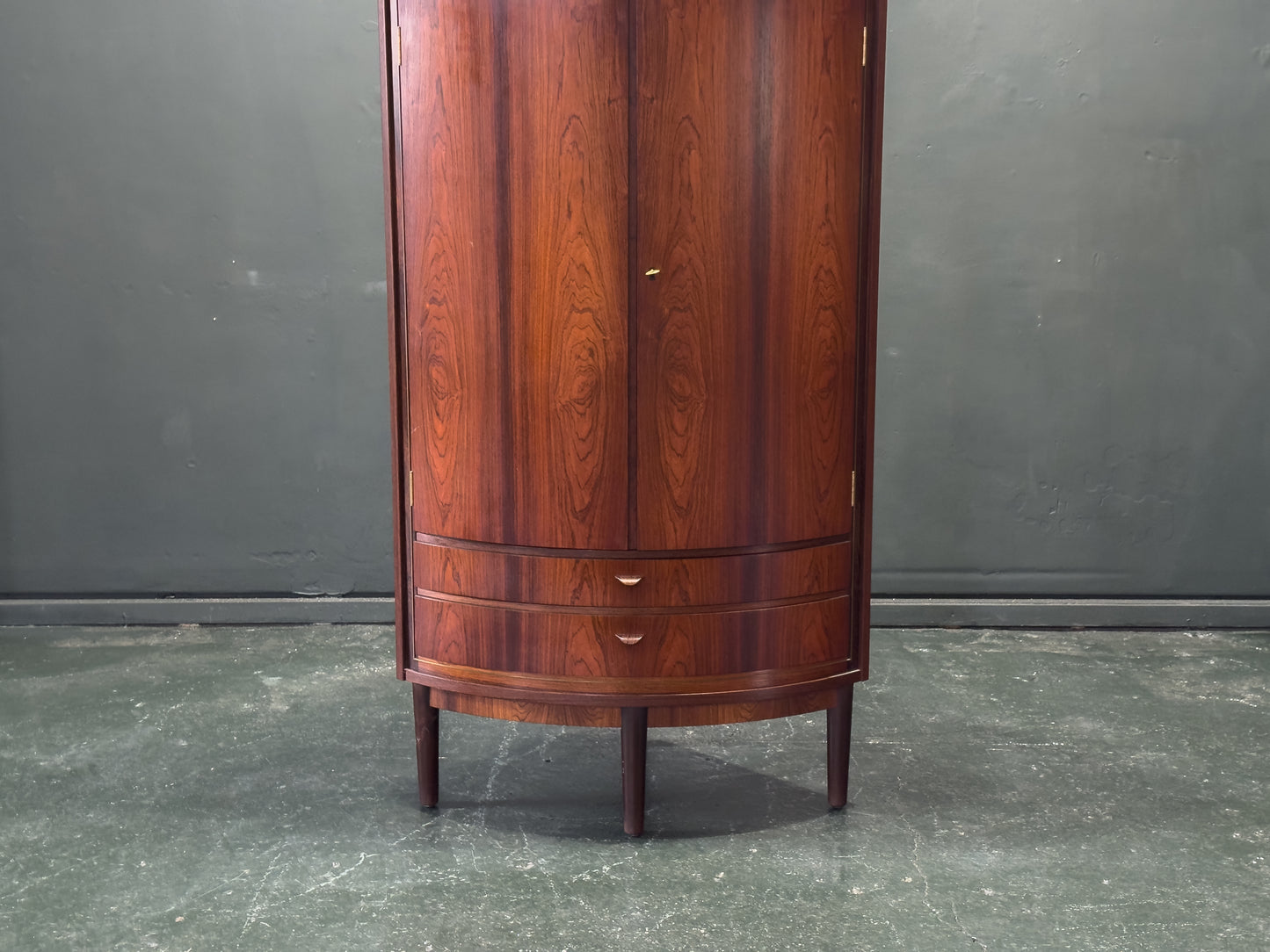 Rosewood Corner Cabinet