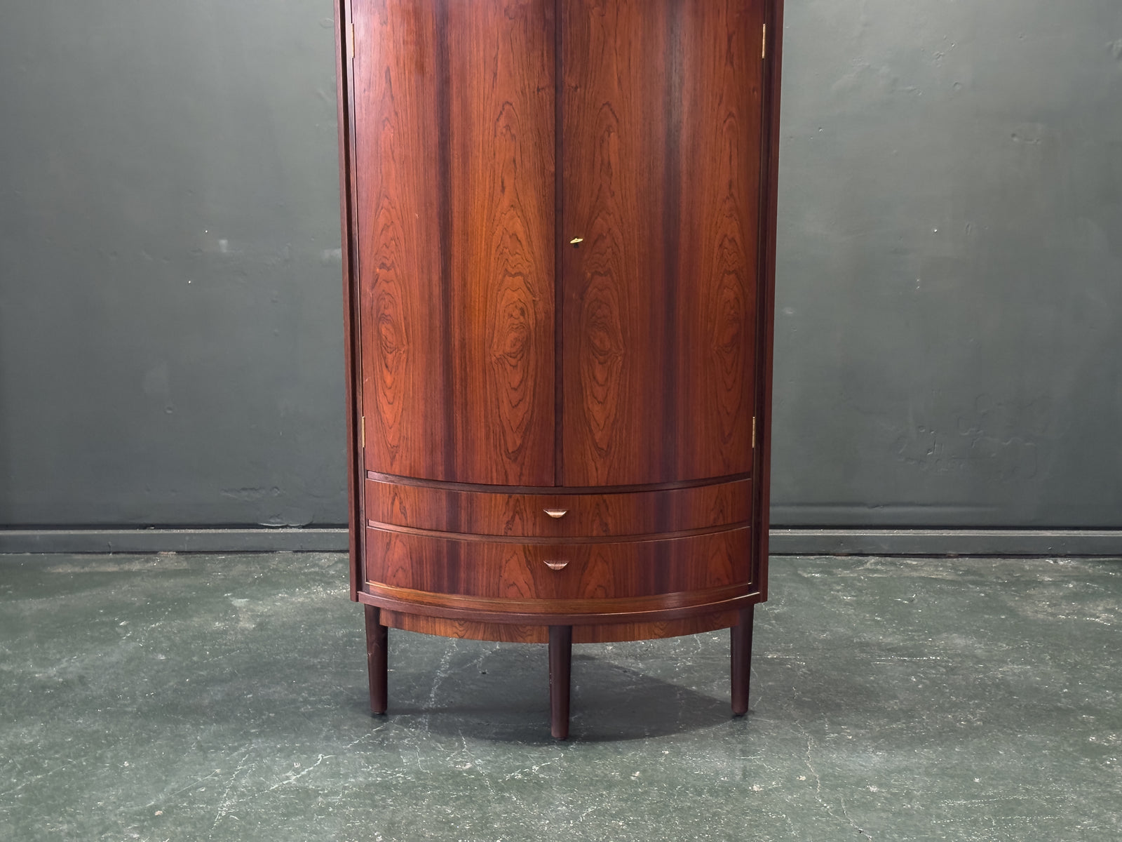 Rosewood Corner Cabinet