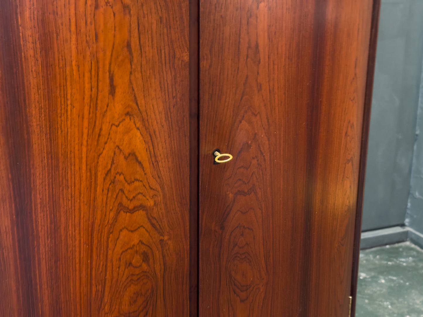 Rosewood Corner Cabinet