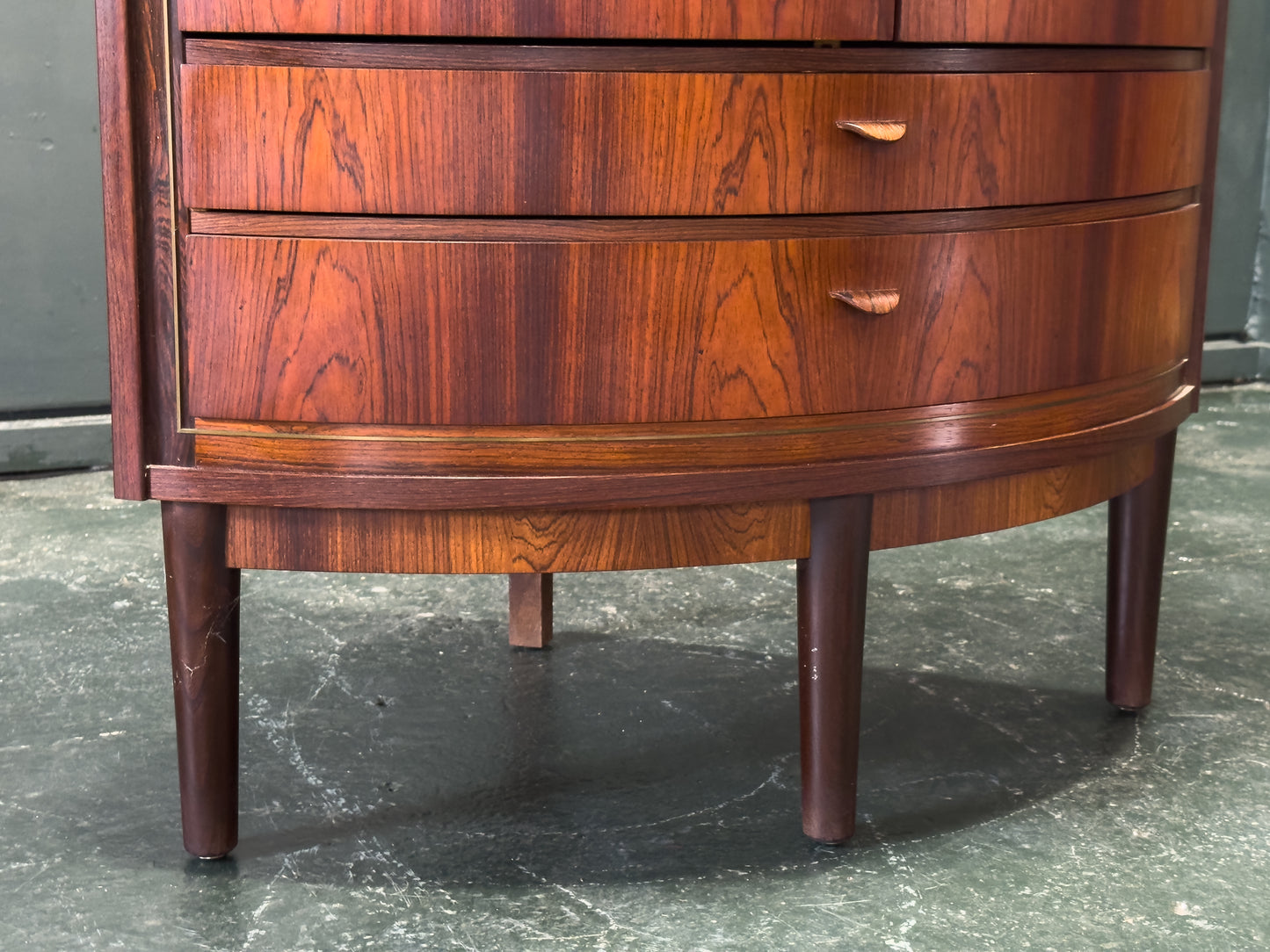 Rosewood Corner Cabinet