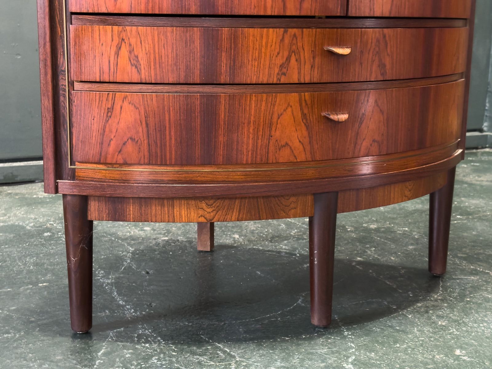 Rosewood Corner Cabinet