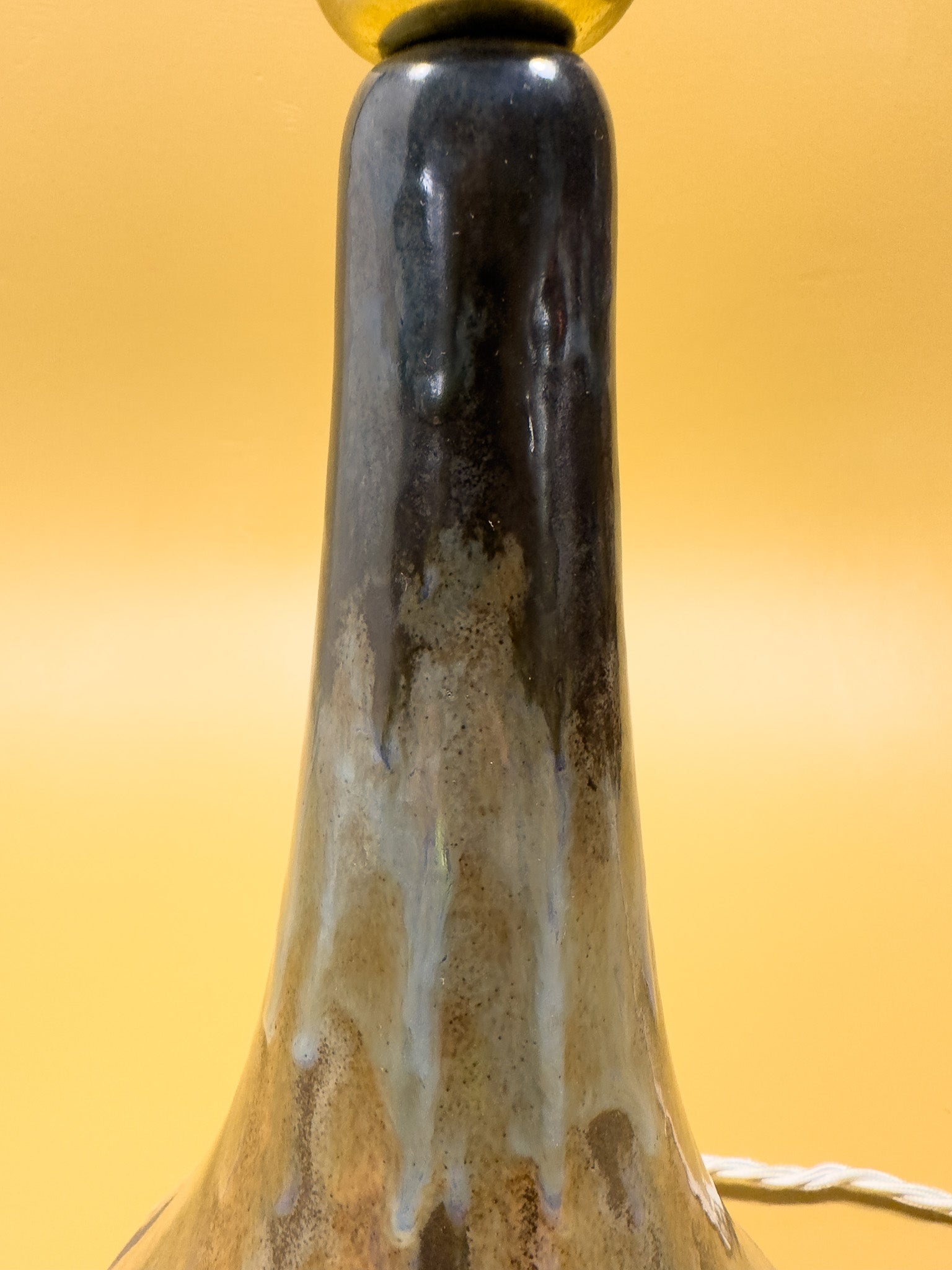 Rich Glazed Ceramic Table Lamp
