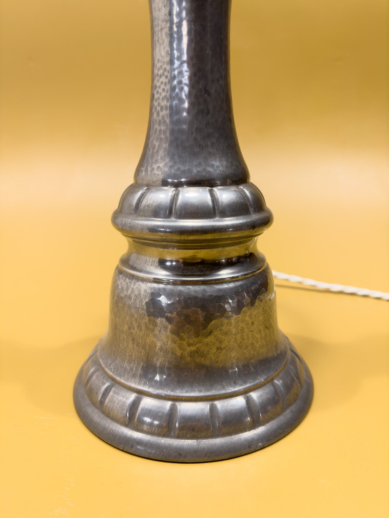 Pewter Skoenvirke Table Light