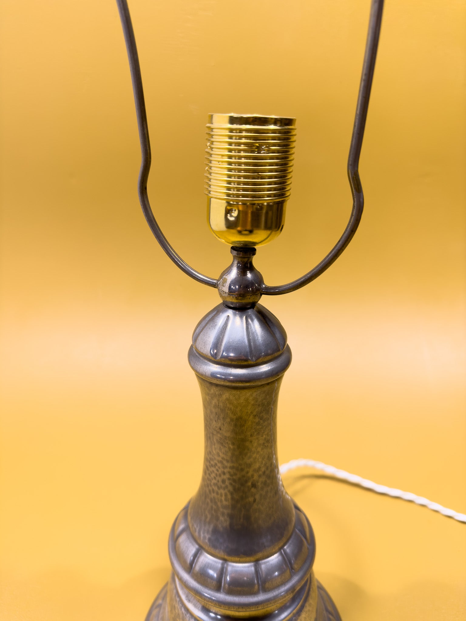 Pewter Skoenvirke Table Light